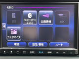 CD/DVD再生、フルセグTV、Bluetoothオーディオなど多彩なオーディオ機能を搭載♪