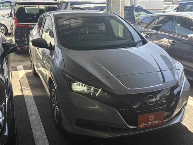 リーフ e+ X 禁煙車 純正9インチナビ フルセグ