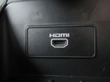 HDMI。ナビ画面で映像がお楽しみいただけます。