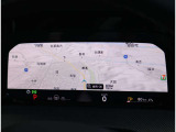 【デジタルメータークラスター】 従来のメーターパネルの位置にレイアウトされた高解像度液晶画面に、速度計/回転計や地図、ナビゲーションなどの運転に必要な情報を集約し、フレキシブルに表示します。