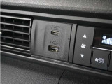 ◆USBチャージャー◆使いやすい場所に装備されています。