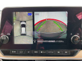 真上から見下ろせるアラウンドビューモニターです