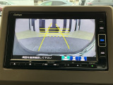 バックカメラ付きで後方の確認も安心です!スムーズな駐車・車庫入れをサポートいたします!