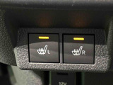 寒い日のドライブを快適にする運転席&助手席シートヒーターが付いてます