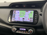 日産オリジナルナビゲーションシステム。TV・CD・DVD再生・Bluetooth接続可能です。