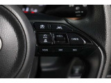 走りたいスピードでセットすれば一定速度で走行が出来るクルーズコントロール付き!高速道路でのドライブが快適になりますね♪