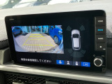 バックカメラ♪運転席から死角となりやすい部分も見えやすく車庫入れの苦手な方にも安心して駐車できます☆