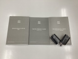 取り扱い説明書・整備手帳・スペアキーが揃っていますので安心です。