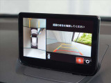 360&deg;モニター付きで駐車が苦手な方もとっても安心!パーキングセンサー付きで安心度アップ!