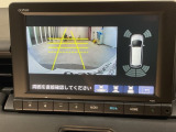 リヤカメラ表示時では視点を変更することもできます。