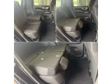 【シートアレンジ】後席背もたれを倒すことで荷室とつながり荷室スペースが拡大!荷物の量や乗車人数によって使い分けていただけます☆