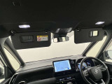 照明、ミラー付サンバイザー!