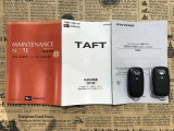 メンテナンスノート付きです。過去の整備記録を確認したり、お車の状況にあった整備をすることに役立ちます。
