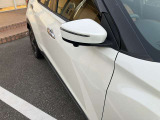 ウィンカードアミラー☆ライトの点滅で対向車、歩行者などに曲がることを知らせることができるので安心・安全につながりますね♪