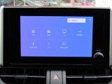 純正ディスプレイオーディオ。アップルカープレイ、アンドロイドオート、ラジオ、TV、バックカメラ機能付き。Tコネクトサービスも利用可能です。