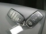 キーを取り出さずにドアを施錠&解錠。クルマの始動も可能です。