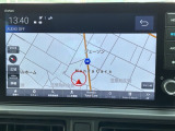 ホンダ純正メモリーナビ付きなので、迷わず目的地まで安心。