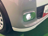 メッキベゼル付きLEDフォグランプ LEDの明るい光が霧の発生や悪天候時に視界確保をサポートします!
