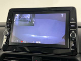 前後ドライブレコーダーの映像はナビ画面で確認ができます。