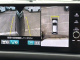 フロントカメラによるフロントビュー、サイドカメラによるサイドビューにも対応