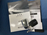 車両取扱説明書/メンテナンスノート/(保証書)/ (スマートキー・キーレス)/ スペアキー揃っております♪