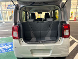使い方次第で広い収納スペースが拡がります。実際現車でご確認していただけます。