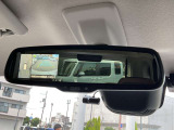 アラウンドビューモニターはミラー部分に映しだすことも可能です!