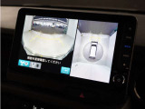 ◆マルチビューカメラシステム◆運転席から見づらい前後左右を、ナビ画面の映像で確認。見通しの悪い交差点や狭い道でのすれ違い、駐車などをサポートします。