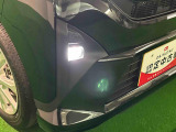 悪天候時に視界確保するLEDフォグランプが標準装備 !(^^)!