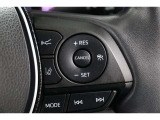 走りたいスピードでセットすれば一定速度で走行が出来るクルーズコントロール付き!高速道路でのドライブが快適になりますね♪