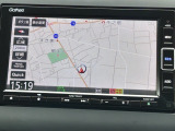 ホンダ純正メモリーナビ付きなので、迷わず目的地まで安心。