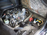 コモンレール式ディーゼルターボで、乗りやすい太いトルクを発生します。DPR(黒煙除去)採用で非常にクリーン。