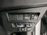 ヘッドライト光軸上下調整機能付き車両です。各種スイッチ部