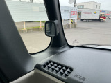 サイドビューサポートミラーで視界を確保!!