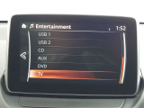 【マツダコネクト】ラジオ・テレビ/Bluetoothオーディオ、その他アプリケーションなどの機能で楽しむことができます。