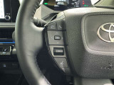 ステアリングスイッチ装備!運転しながら手元でオーディオの操作などができます。