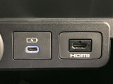USB Type-Cポート・HDMI端子がついています。