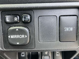 電動格納ドアミラー