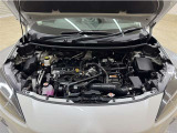 トヨタ中古車「まるごとクリーニング」施工済。エンジンルームを専用洗剤で洗浄!高圧&スチーム洗浄も行います。樹脂部分も艶出し剤でピカピカです☆☆