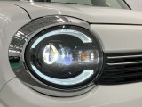 【LEDヘッドランプ】明るいライトが夜間の安全運転をサポートします。消費電力も少なく長寿命です。