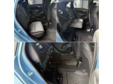 【シートアレンジ・トールモード】後席座面を跳ね上げることでベビーカーなどの背の高い荷物も積んでいただけます♪お子様のお着替えなども立ったまましていただけます☆