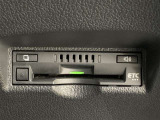 ETC車載器付きです。高速道路の料金所もスムーズに通過できます。