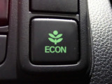 エンジン、エアコンなどを制御し低燃費な『ECONモード』に、また走りを楽しみたいとき、空調など快適性を重視したいときにはスイッチOFFで通常モードに切り替えができます!
