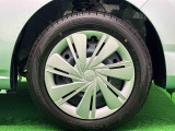 おしゃれは足元から♪純正14インチフルホイールキャップ☆安心のフロントディスクブレーキ。