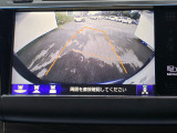 駐車時の安全確認をサポートするバックカメラも使用できます。