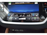 左右独立温度調整機能付きフルオートエアコン装備。乗る人それぞれの体調に合わせて運転席・助手席で別々の温度調整が可能です。