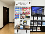 店内にフリードリンクマシンを設置しました!お好みのドリンクを選んでお召し上がりください。待ち時間は何杯でも御飲みください。ゆったりしたお時間をお過ごしくださいませ。