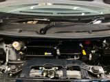 エンジンルームもクリーニング済みできれいですよ。日産の整備士がしっかりと丁寧に点検していますので安心してお乗りいただけます
