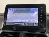 バックカメラで駐車時の死角も確認できます!