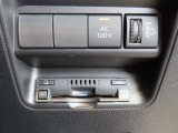 ETC車載器付きです。高速道路の料金所もスムーズに通過できます。